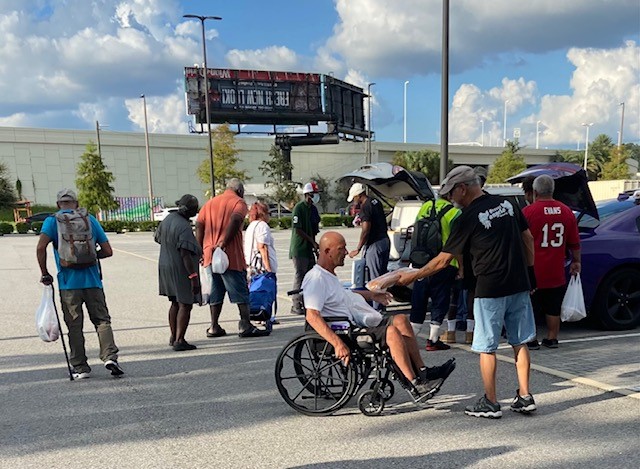 Weekly Street ministry outreach - first 3 Thursday of the month