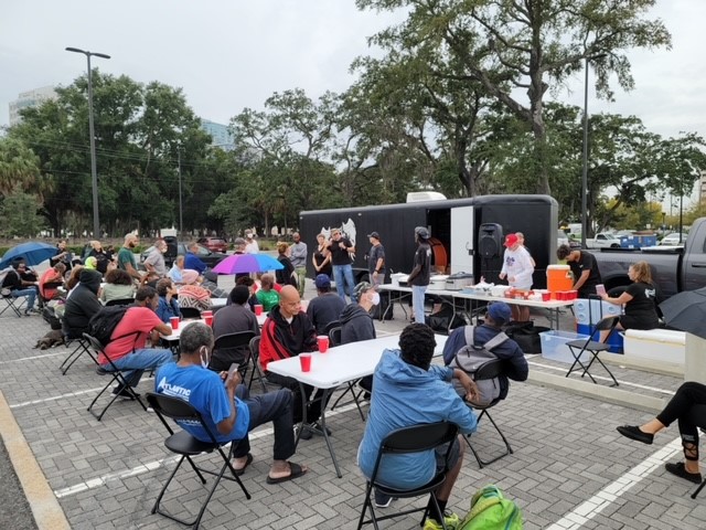 Helping the homeless in Tampa