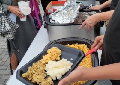 Food line in Tampa